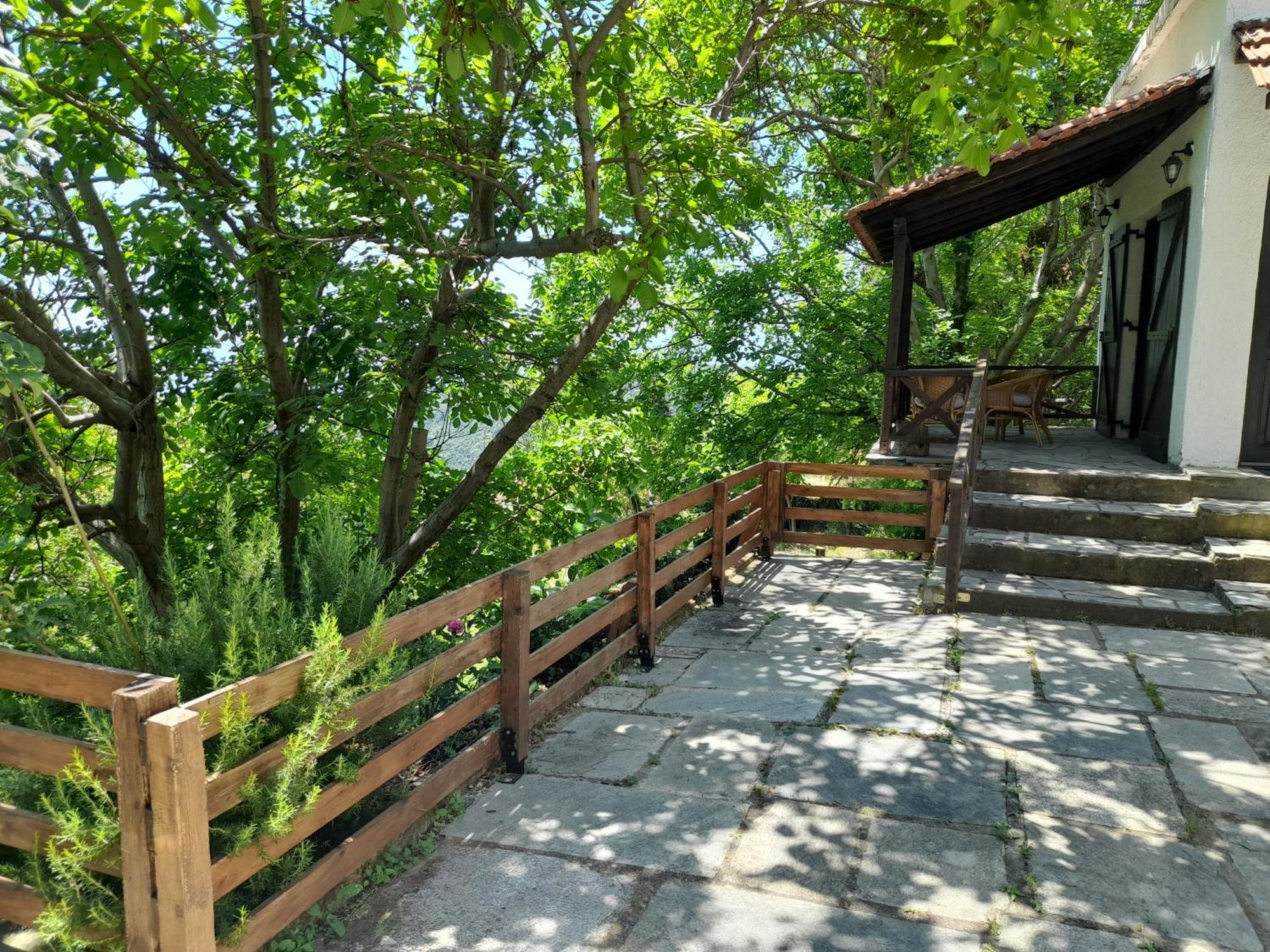 Mountain And Sea View Villa Miliész Kültér fotó